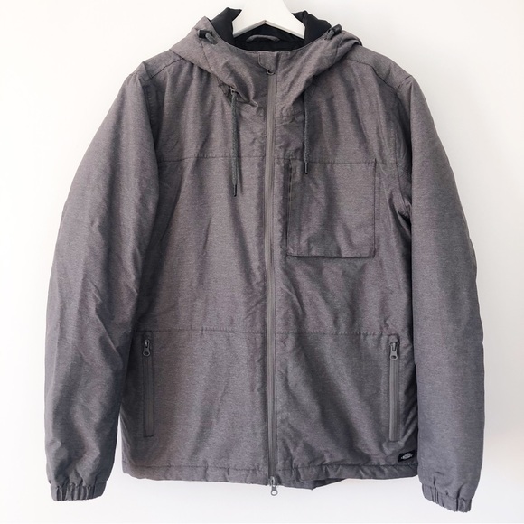 Dickies Other - Dickies Winter Coat Winter Jacket Grey Black Size S Skater Jacket Snowboarding